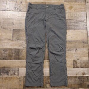 Columbia Saturday Trail Stretch Pants Women’s 16 Regular Gray Water-Repellent